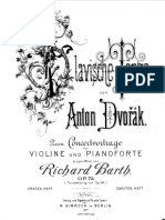 Dvorak - Slavic Dances For Violin & Piano From Op 72 - All Parts
