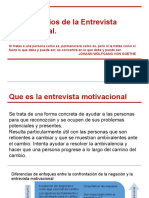 CAP. 2 LOS PRINCIPIOS DE LA ENTREVISTA MOTIVACIONAL