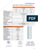 Xxpol 1710 2170Mhz×2 Dual-Beam 33° 20dbi 2° 10° Manual or by Optional Replaceable Rcu (Remote Control Unit) Antenna Electrical Specifications