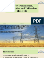 EE-418 Lecture on Factors Affecting Transmission Line Design