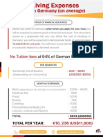 Living Expenses in Germany (On Average) - DzidzaiEdu