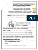 Guia de Sociales Sobre Democracia para El Grado Quinto Año 2021