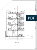 CORTE B-B 1:50: Apt 402 Apt 401