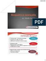 APOSTILA - AULA 3 - Aplicação prática na bioquímica do tecido muscular - Natalia Marques