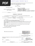 2 22 21 Us V Joseph Padilla Complaint Affidavit