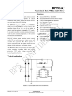 Non-Isolated Buck Offline LED Driver Description Features