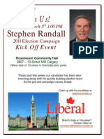 Election Kick Off Party - March 5th