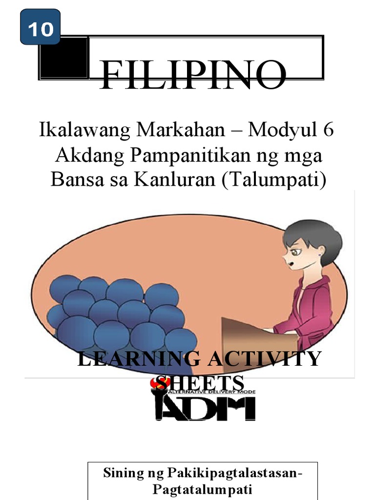 Filipino - 10 (February 22-26,2021) - New | PDF