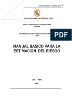 MANUAL BASICO PARA LA ESTIMACION DEL RIESGO