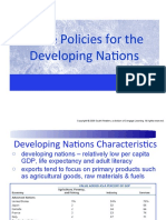 Trade Policies For The Developing Nations