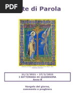 Sete Di Parola - 1a Quaresima_ B