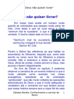 E se Deus não quiser livrar (LIVRETO)