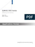 ZYXEL Application-Note USG2200-VPN 1
