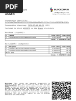 Zcash: Transaction Receipt