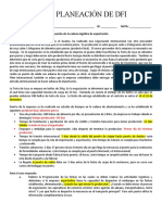 Caso Planeación de Dfi