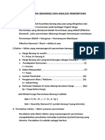 Manajerial Analisis Permintaan