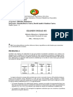 Examen II MNO