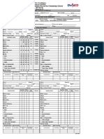 Elementary Report Card Records