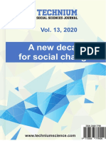 A New Decade For Social Changes: ISSN 2668-7798