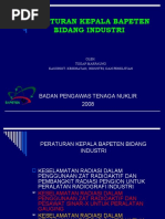 Download PERATURAN KEPALA BAPETEN BIDANG INDUSTRI ver2 by Firdaus Agung Syafutra SN49573533 doc pdf