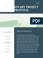 Solutionary Project Proposal