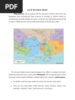 Plate Tectonics Theory