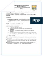 Acta # 1 - Dia 1 Semillero - Integrado - 2020