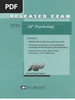 Download psychology-released-exam-1999 by rkalaukoa SN49574241 doc pdf