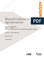 Manual de Cadenas de Valor Agropecuarias