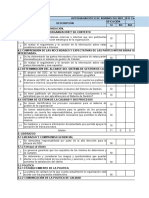 Check List de Diagnostico