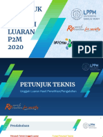 Juknis Unggah Luaran P2M 2020 Revisi