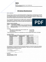 Discontinue Letter Vk Series