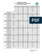 Jadwal Pelajaran 2020-2021