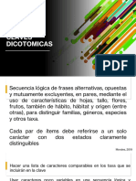 Claves Dicotomicas