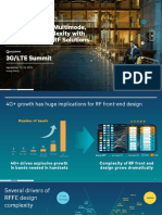 Addressing LTE Multimode, Multiband Complexity With Comprehensive RF Solutions