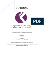 3D Book: This Paper Is Compiled To Fulfill Material Assignments