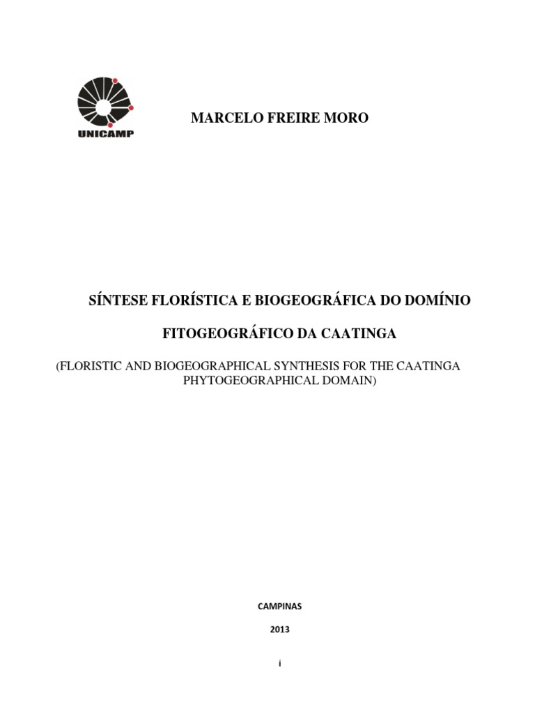 Moro MarceloFreire D, PDF, Biodiversity