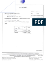 Test Report of OPP+MPET+PE+LL