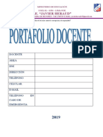 Carpeta Pedagogica 2019