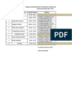 Jadwal Kegiatan