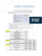 Ejercicios Capítulo 3: Análisis de Estados Financieros