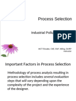 Process Selection Factors