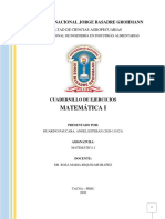 Cuadernillo de Matematica