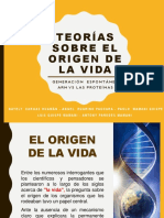 ORIGEN DE LOS SERES VIVOS.ppt