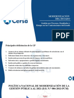 MODULO 1 Modernización Del Estado, Sistemas Administrativos, Gestión X Procesos, Resultados y Riesgos