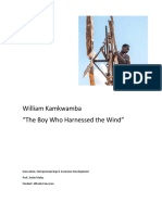 Individual Project Report-William Kamkwamba With GC&E