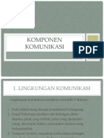 Komponen Komunikasi