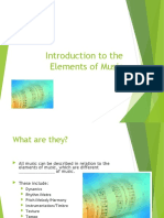 Elements of Music Powerpoint