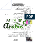 Soal UM Bahasa Arab MTs TP 2020-2021