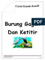 Burung Gagak Dan Ketitir